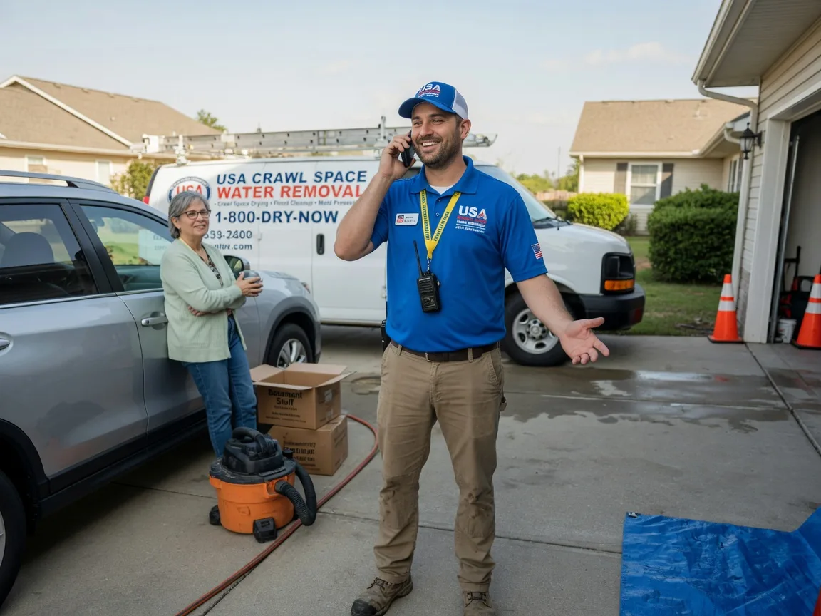 Crawl Space Water Removal Lansing, KS FAQs